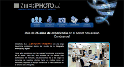 Desktop Screenshot of interphoto.es
